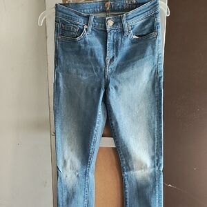 Cotton denim jeans, 7 For All Mankind Skinny